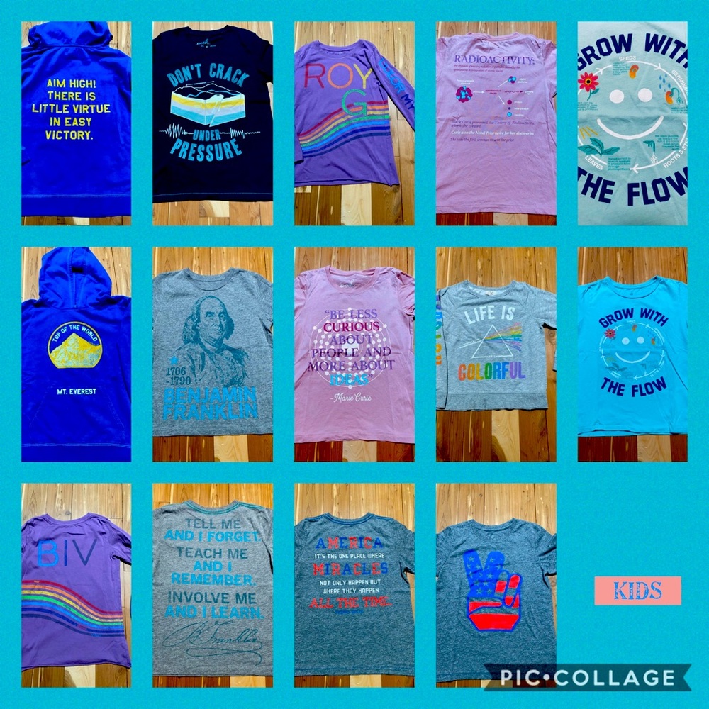 Peek kids tees